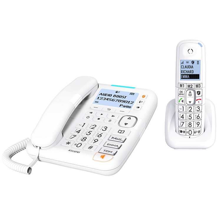 تلفن رومیزی آلکاتل XL785 Combo Voice                          Alcatel XL785 Combo Voice Corded Phone