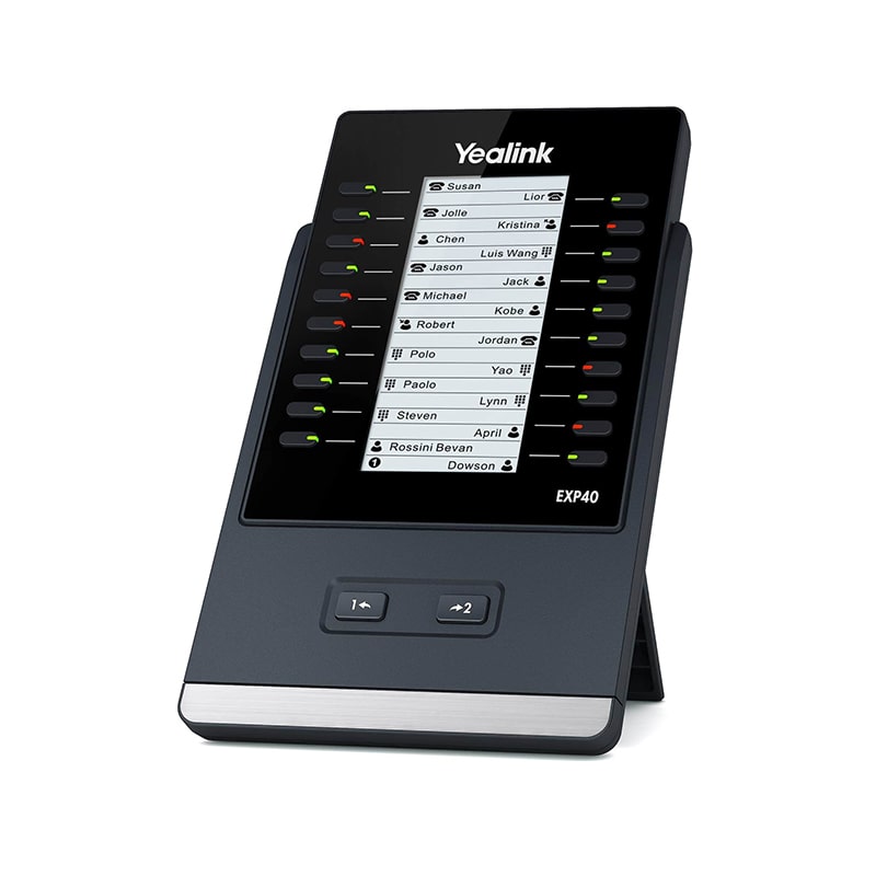 کنسول تحت شبکه یالینک EXP40                          Yealink EXP40 Expansion Module