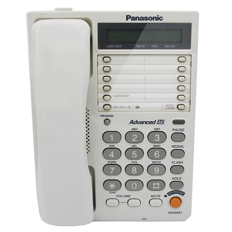 تلفن رومیزی پاناسونیک KX-T2375MXW                          Panasonic KX-T2375MXW Corded Phone