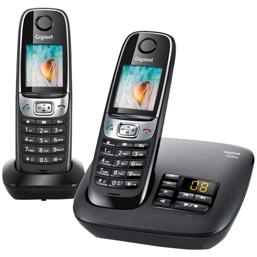 تلفن بیسیم گیگاست C620A Duo                          Gigaset C620A Duo Cordless Phone