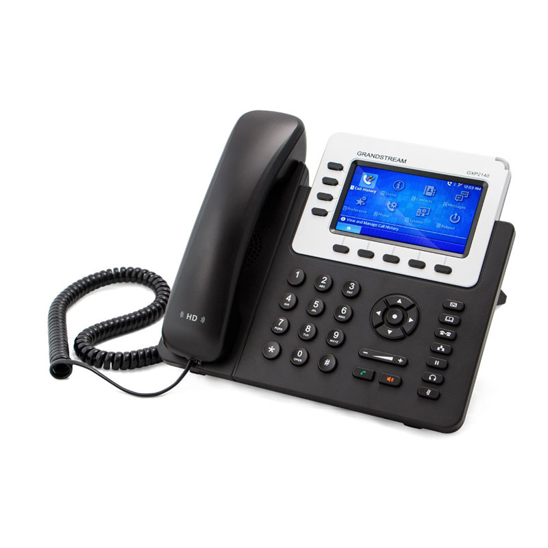 تلفن تحت شبکه گرنداستریم GXP2140                          Grandstream GXP2140 IP Phone
