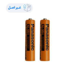 باتری نیم قلمی تلفن پاناسونیک HHR-55AAAB غیر اصلی                          Panasonic Rechargeable HHR-55AAAB Battery