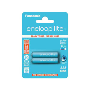 باتری نیم قلمی تلفن پاناسونیک BK-4LCCE                          Rechargeable Eneloop AAA Battery BK-4LCCE