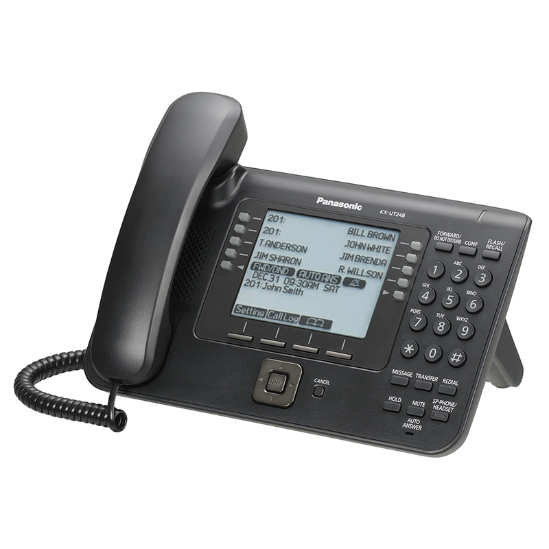 تلفن سانترال تحت شبکه SIP پاناسونیک KX-UT248                          Panasonic KX-UT248  SIP Phone