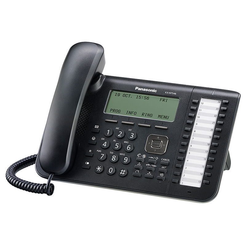 تلفن سانترال تحت شبکه پاناسونیک KX-NT546                          Panasonic KX-NT546  IP phone