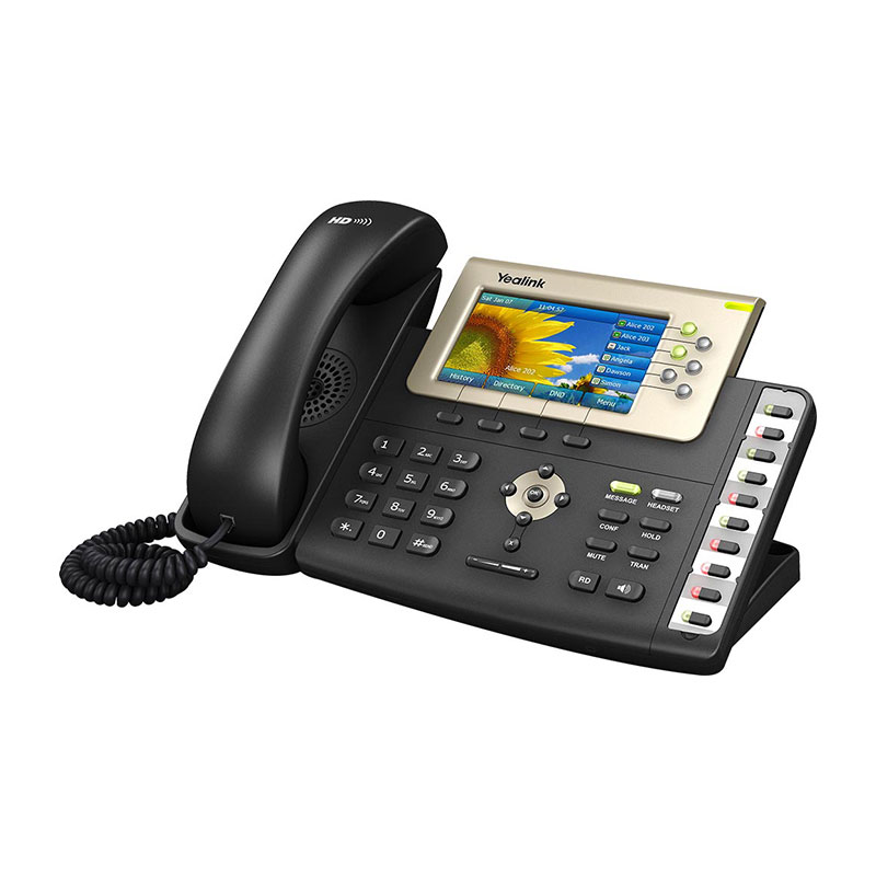 تلفن تحت شبکه یالینک SIP-T38G                          Yealink SIP-T38G IP Phone