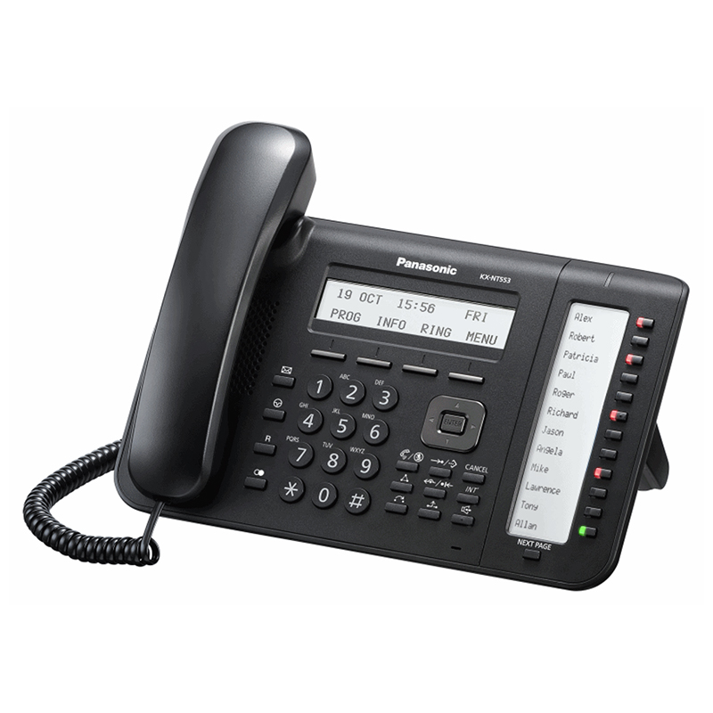 تلفن سانترال تحت شبکه پاناسونیک KX-NT553                          Panasonic KX-NT553 IP phone