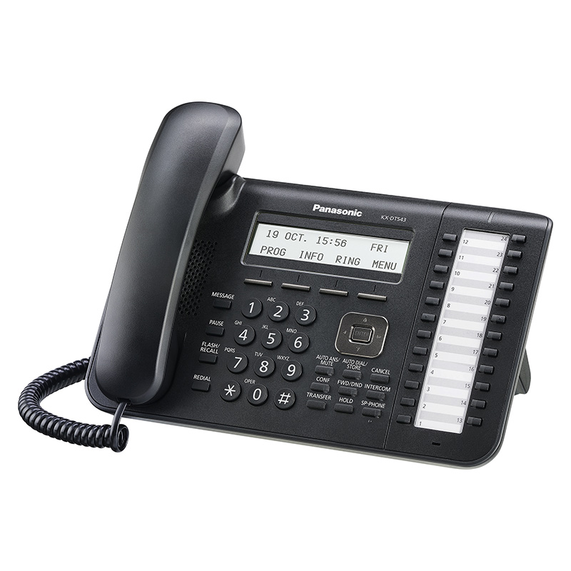 تلفن سانترال تحت شبکه پاناسونیک KX-NT543                          Panasonic KX-NT543 IP phone