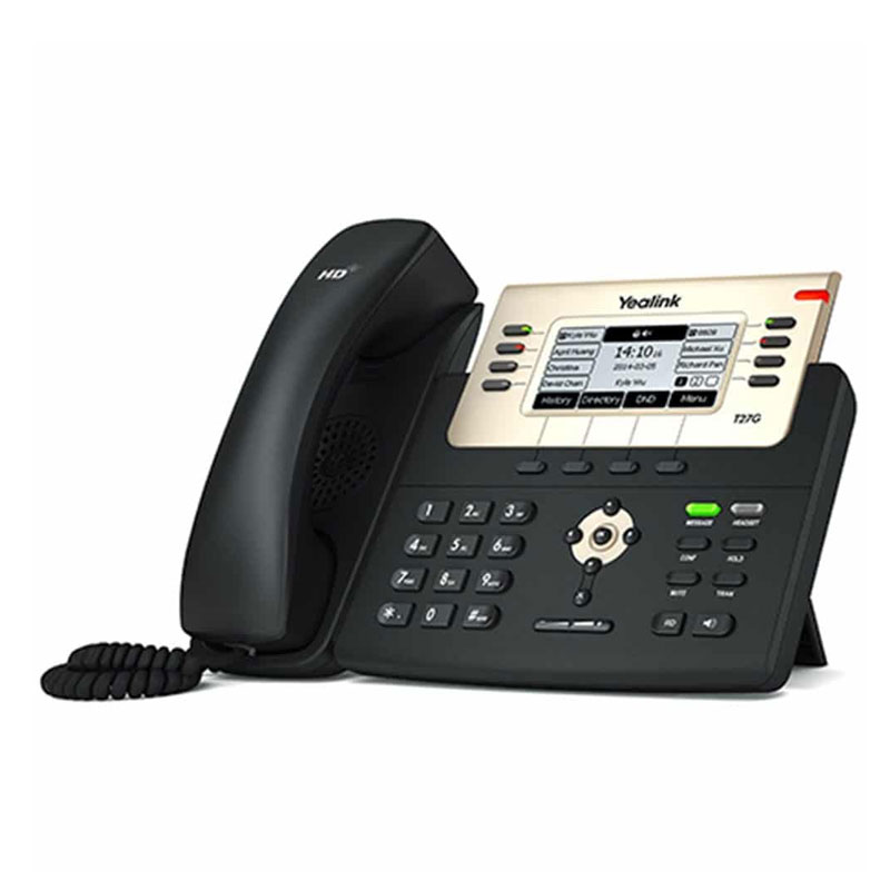 تلفن تحت شبکه یالینک SIP-T27G                          Yealink SIP-T27G IP Phone